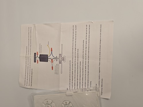 Universal Ceiling Fan Remote Control Kit Replacement, 3 Speed & Timer Complete - Picture 3 of 12