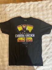Star Wars Darth Vader Shirt Feel The Power Of The Dark Side Men  s Large 1977