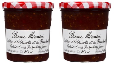 Bonne Maman Jam Apricot And Raspberry 250 ml (2 Pack)