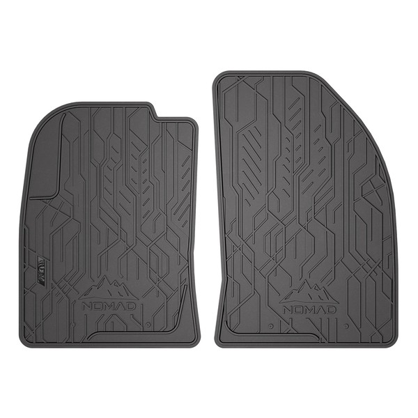 FußMatten Gummimatten Automatten Antirutsch FüR Ford Fusion 2002-12 Schwarz 2Tlg-image
