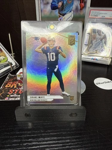 2024 Donruss Elite Silver Rookie 185 Drake Maye /999 (RC)  New England Patriots