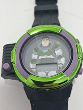 Buzz Lightyear Toy Story Wristwatch With Laser Flashlight Beam New/needs Battery