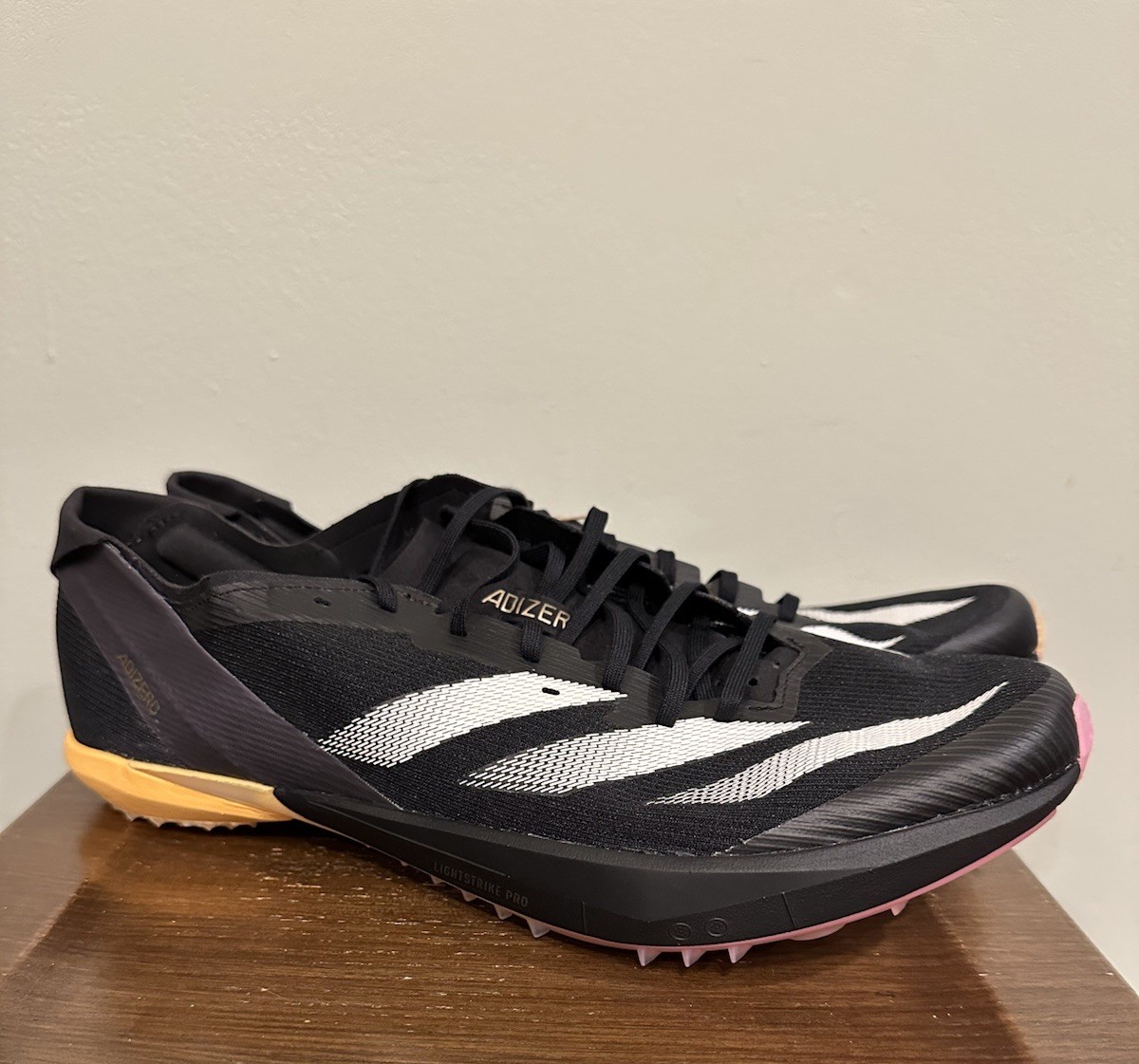 Adidas Adizero Ambition Track & Field Spikes Men's Size 13 Black