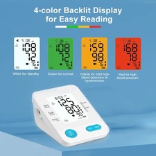 Digital Upper Arm Blood Pressure Monitor Automatic Home Use BP Cuff FDA 