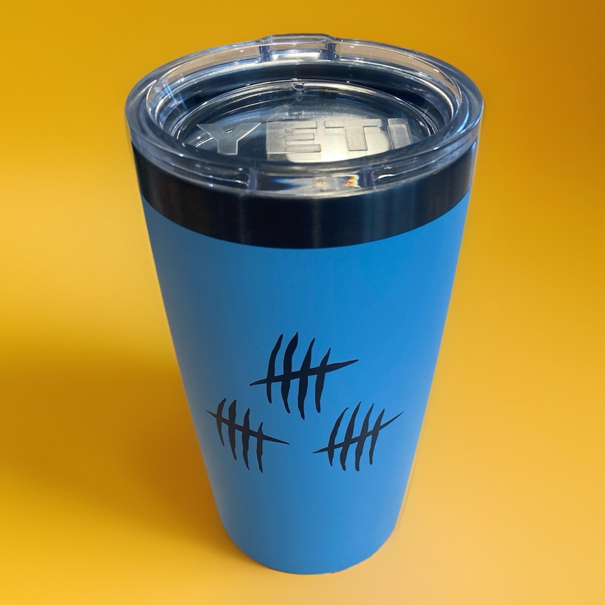 YETI 15th Anniversary XV 20 oz Rambler Tumbler R20 Sky Blue