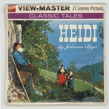 Heidi by Johanna Spyri GAF View-Master Packet A-425 Sealed Mint New Condition