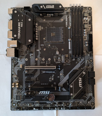 MSI B450 Tomahawk Max - For Parts or Not Working