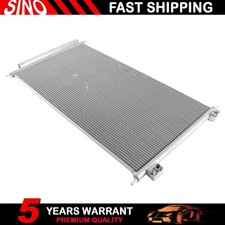 Aluminum AC Condenser Fits 3669 for 2008-12 Honda Accord 2012-15 Crosstour 2.4L