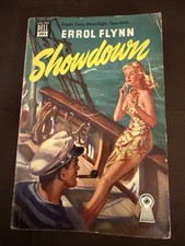 PB BOOK ~ Showdown ~  by Errol Flynn 1946 Dell Vintage Paperback #351