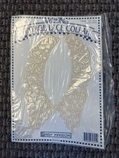 Vintage Daisy Kingdom Lace Collar Deadstock New 5049-12599 Ivory Victorian