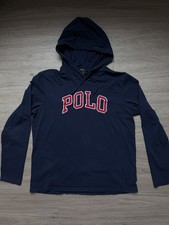 Polo Ralph Lauren Men s Size Large Spell Out Embroidered Lightweight Hoodie