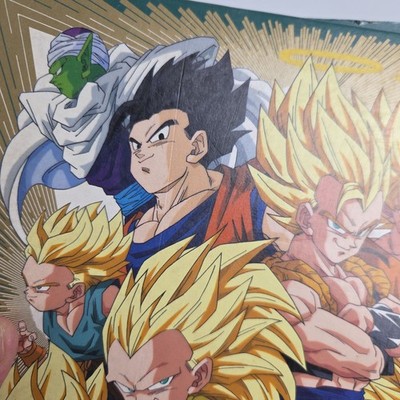 Vtg Dragon Ball Z Carddass Station System File Bandai Japan READ