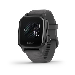  Garmin Venu Sq Shadow Gray with Slate Bezel Fitness Smartwatch 010-02427-00