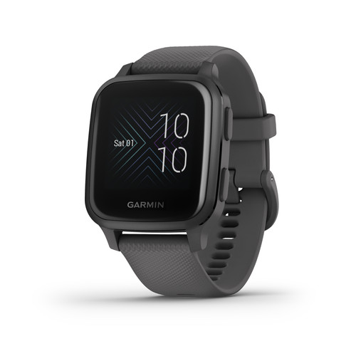 Garmin Venu Sq Shadow Gray with Slate Bezel Fitness Smartwatch 010-02427-00