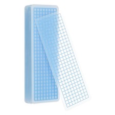 40Pcs 5.9 x 2" Washi Tape Cards with Arc Corner for Home Blue