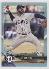 2018 Bowman Draft Sky Blue 76/499 Pedro Avila #BD-13 1q5