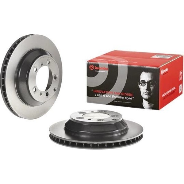 2X Brembo 09.C987.21 Bremsscheibe FüR Porsche Cayenne 9YA 9YB-image