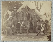 Washington DC 7th New York State Militia Camp Cameron 1861 Civil War Tent Camp