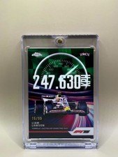 2025 Topps Chrome F1 Liam Lawson Top Speed TS-6 15/99