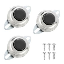 3 Pack 12/24 V Momentary Push-Button Vehicle Horn Switches