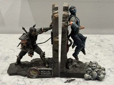 Mortal Kombat Scorpion & Sub-Zero Bookends Figure Set — Gamestop Exclusive