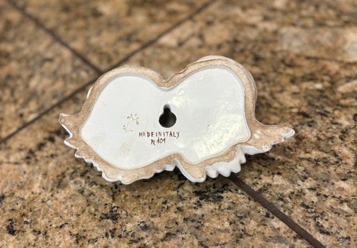 Decorazione da parete usata (2) preziosa testa di angelo cherubino da appendere Made in Italy - Foto 5 di 5