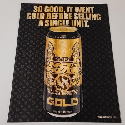 SoBe No Fear Gold Ad