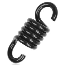 Spring Porch Hook, Hammock Swing Chair, 880lbs Capacity, Black, Hanging, Heavy