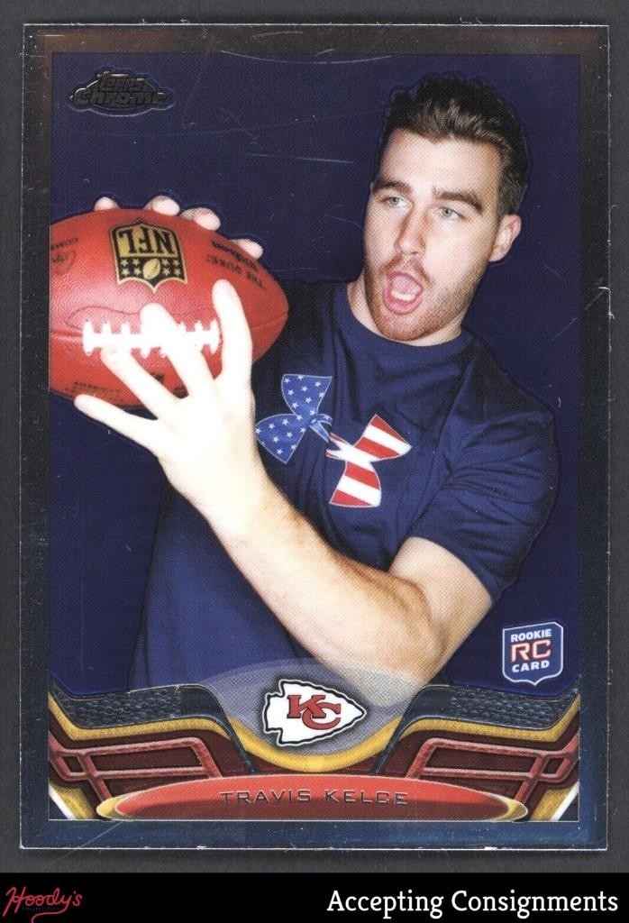 2013 Topps Chrome #118 Travis Kelce RC Rookie CHIEFS