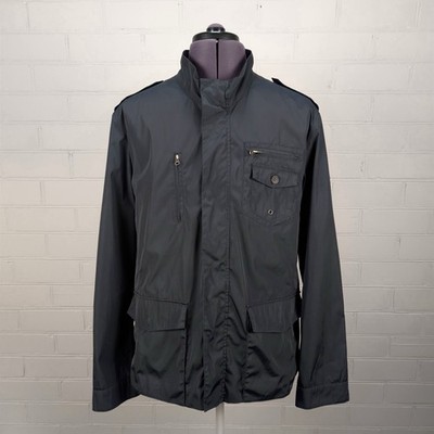 CC Collection Corneliani Men s Field Jacket Blue EU 54 UK 44 Berlin Light Coat