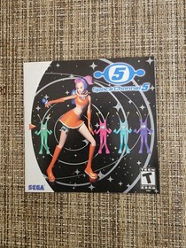 Space Channel 5 Sega Dreamcast w/Lenticular Cover Orig Owner Excellent Condition