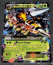 POKEMON M Beedrill EX XY158 XY HAZARD STINGER Holo LP on eBay