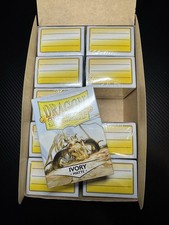 Dragon Shield Ivory Matte Display - 10 Boxes Of 100 Protective Sleeves