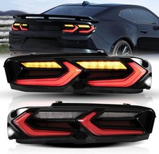 VLAND Rot LED Rückleuchten für 2019-24 Chevrolet Chevy Camaro mit sequentiellen