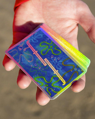 トランプ Fontaine Spongebob Holo Fontaine: Holo Holographic Spongebob Playing Cards | eBay