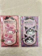 Sanrio My Melody Kuromi Bangs Hair Clips Set Cute Kawaii Hair Accessories Japan
