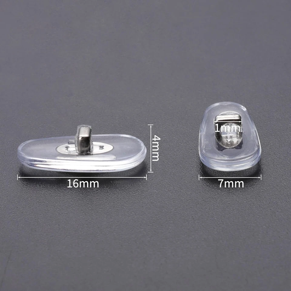 5 Pairs Upgraded 13Mm Soft Silicone Replacement Nose Pieces for Ray-Ban RB3604 R - Image 3 of 4