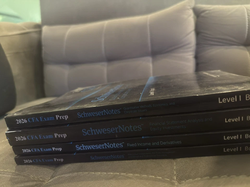 CFA Level 1 Kaplan Schweser 2026 Complete Set (Printed) - Image 2 of 3