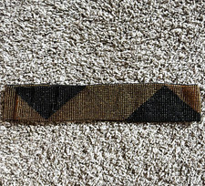 Women s Black/Gold Beaded Wide Waist Belt Geometric Boho No Buckle One Size