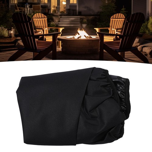 Fire Pit Cover Built In Fire Pit Cover 600D Oxford Cloth For Garden - Picture 19 of 22