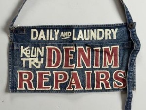 KAPITAL デニムプリントショルダーバッグ エプロン サコッシュ Kapital Bag | eBay
