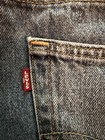 Levi's 550 Men's Relaxed Fit Jeans - Stonewash Blue No Rips/holes  Size 44X30 — photo 8