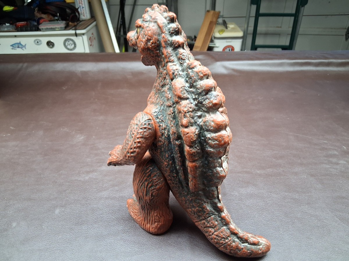 Godzilla Vintage BOOTLEG Giant Size GODZILLA Bullmark Blow Mold
