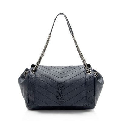 Saint Laurent Lambskin Monogram Nolita Medium Flap Bag