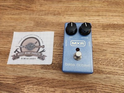 MXR Blue Bass Octave Fuzz Distortion Guitar Effects Pedal, Untested