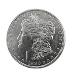 1880 o Morgan Dollar Medium O  BU/UNC 90% Silver $1 U.S Coin #2327