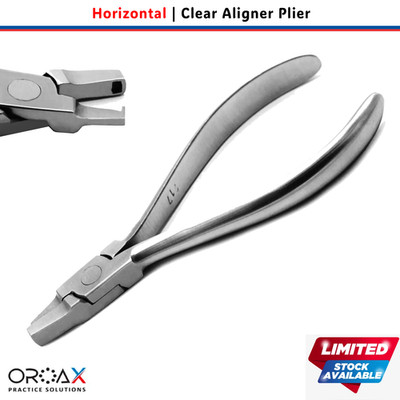 OROAX  Horizontal Notch Plier | Root Torque Control for Invisible Braces & Lab