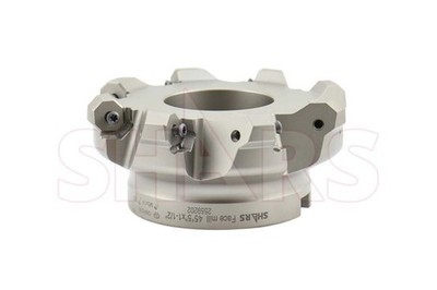 Shars 5'' 45° Indexable Face Mill for ONHU 16 Cutting Edge Insert S[