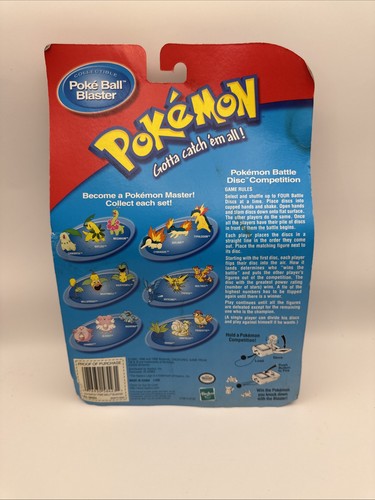 Pokemon Nintendo Hasbro CGTSJ PokeBall Blaster Cyndaquil Quilava Typhlosion TOMY - Imagen 4 de 6