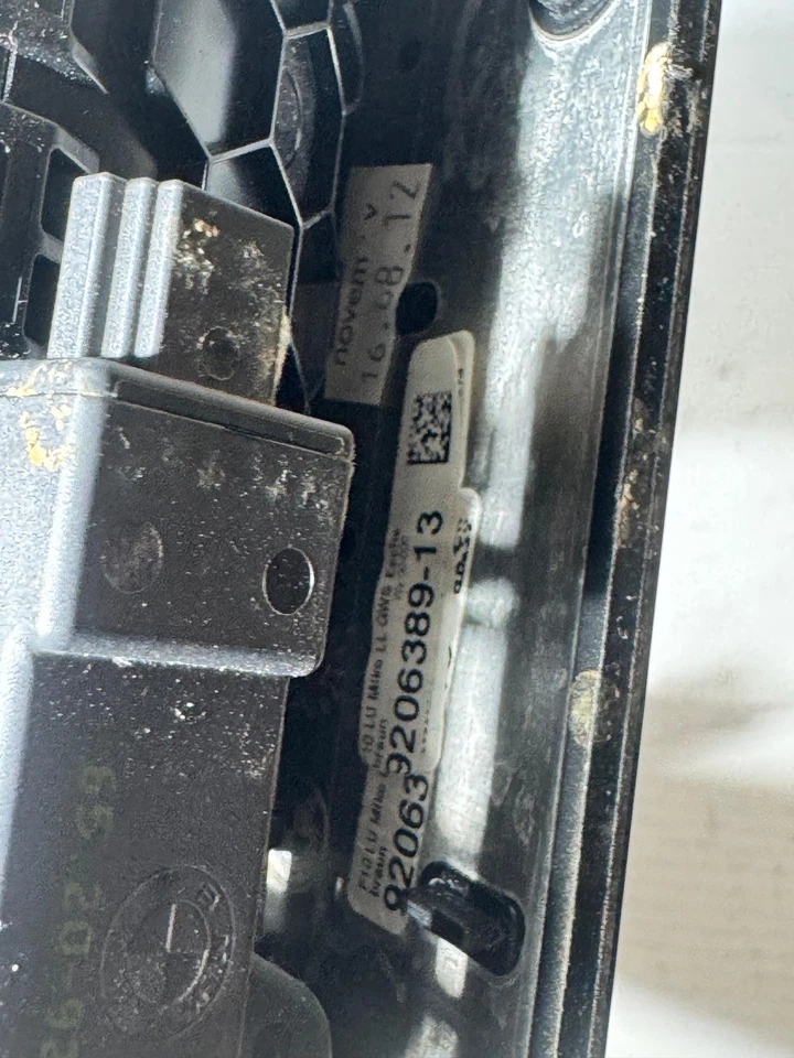 BMW F10 serie 5 2011-2016 consola central palanca de cambios portavasos bisel de ajuste OEM Foto 2 de 4